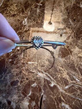 Brighton Silver Heart Bracelet